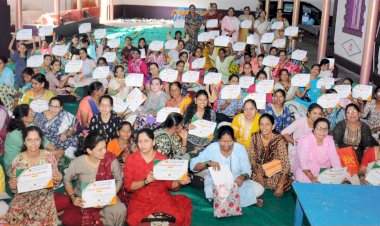 भाजपा महिला मोर्चा, वेंगुर्ला यांचे मोफत प्रशिक्षण शिबिर उत्साहात संपन्न