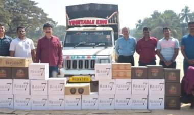 बेकायदा दारू वाहतूक करणाऱ्या एकावर इन्सुली येथे कारवाई