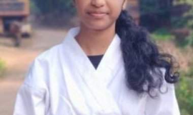 राज्यस्तरीय कराटे स्पर्धेत संस्कृती मोरजकरची चमकदार कामगिरी