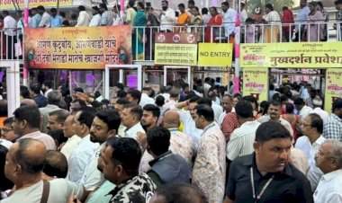 देवी भराडीच्या दर्शनासाठी भक्तांची अलोट गर्दी