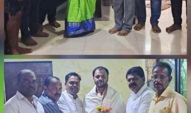 रेडी जि.प सदस्य प्रीतेश राऊळ व पंचायत समिती सदस्या प्रियांका घाटवळ यांचा भाजप पदाधिकाऱ्यांकडून सत्कार