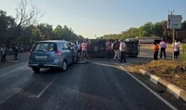मुंबई-गोवा महामार्गावर भीषण अपघात