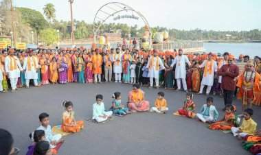 सावंतवाडीत शोभायात्रेने हिंदू नववर्षाचे जल्लोषात स्वागत