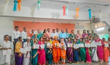 कळसुलकर शाळेतील तालुकास्तरीय वेशभूषा स्पर्धेत पालकांचा उत्स्फूर्त सहभाग