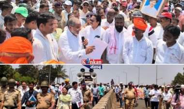 आंबा, काजू बागायतदारांना दोन दिवसांत नुकसान भरपाई; जिल्हाधिकाऱ्यांची लेखी ग्वाही....नांदगाव येथील रस्ता रोको आंदोलन स्थगित