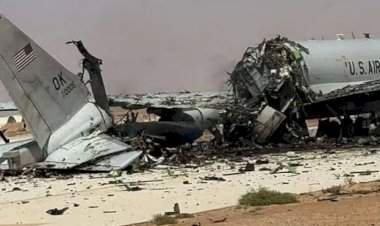 अमेरिकेचे 300 दशलक्ष डॉलर्स किमतीचे विमान उद्ध्वस्त....सौदी अरेबियातील तळावरील ई-3 सेंट्री विमानावर इराणचा हल्ला