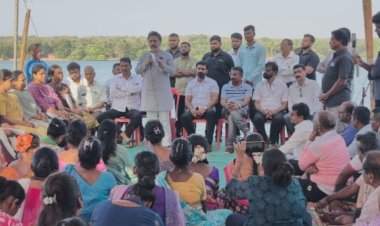 कालावल खाडीतील वाळू उपसा कायमचा बंद होणार...आमदार निलेश राणे यांचे आश्वासन