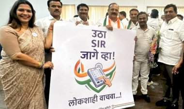 जिल्ह्यातील तीनही मतदारसंघांत काँग्रेस राबवणार 'विशेष एसआयआर यंत्रणा'.....जिल्हाध्यक्ष अरविंद मोंडकर यांची माहिती