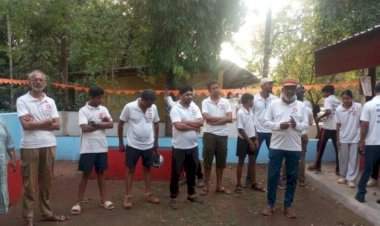 सिंधुदुर्गातील निसर्ग रक्षणासाठी सायकल रॅली, कळणे येथे उत्स्फूर्त स्वागत