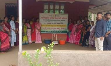 किर्लोस येथे भवानी स्वयं सहायता समूहाचे 'एकत्रित खरेदी विक्री केंद्र' सुरू.....२ टन काजू बी प्रक्रियेचे उद्दिष्ट
