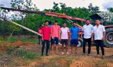 न्हावेली परिसरातील जीर्ण वीज खांब बदलण्याच्या कामाला सुरुवात