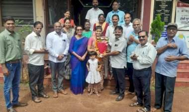 परुळेबाजार ग्रामपंचायतीच्या उपसरपंचपदी सौ. प्राजक्ता पाटकर यांची बिनविरोध निवड 