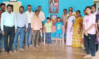  इन्सुली रमाईनगरात जयंती निमित्त छत्रपती शाहू महाराजांना अभिवादन !