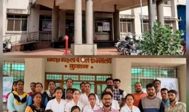 महिला रुग्णालयातील कंत्राटी कर्मचाऱ्यांचे भविष्य अंधारात....३ महिने पगारच नसल्याने २० जुलैपासून काम बंदचा इशारा