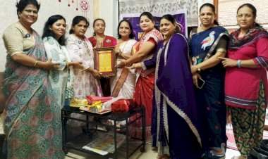 गुरुतत्त्वाचा गौरव; ज्येष्ठ साहित्यिक वृंदा कांबळी यांचा इनरव्हील क्लबकडून सन्मान