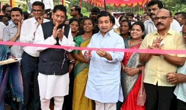 नमो उद्यानामुळे वेंगुर्ल्याच्या पर्यटनाला नवी ओळख मिळेल – पालकमंत्री नितेश राणे......वेंगुर्ला नगरपरिषद हद्दीतील भटवाडी येथील नमो उद्यानाचे उद्घाटन