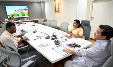 पावसाच्या खंडामुळे भातपिकाच्या नुकसानीचा आढावा; बाधित शेतकऱ्यांना मदतीसाठी प्रशासनाचे नियोजन