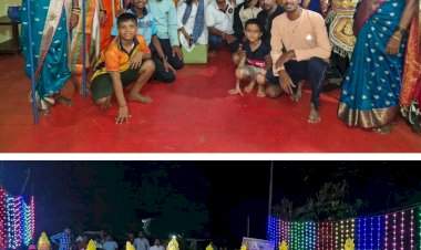 सार्वजनिक नवरात्रौत्सवात धाकोरे येथे बहारदार कार्यक्रम .....धाकोरेच्या महिलांनी सादर केलेली 'काली महात्म्यावर' आधारित फुगडी ठरली लक्षवेधी