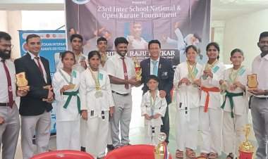 आंतरशालेय राष्ट्रीय कराटे स्पर्धेत वेळकर अकॅडमीच्या विद्यार्थ्यांचे घवघवीत यश