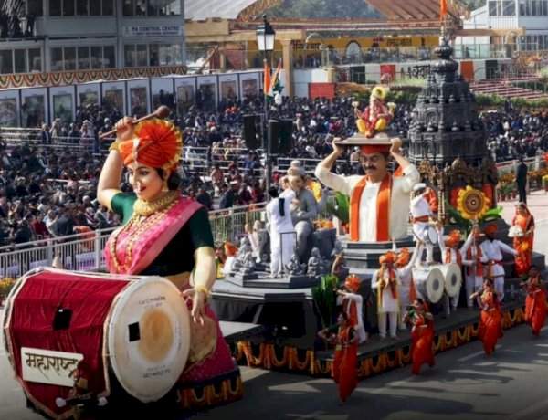 महाराष्ट्राच्या लोकसंस्कृतीचा विजय !.....गणेशोत्सवावर आधारित महाराष्ट्राच्या चित्ररथाला सर्वोत्तम सन्मान