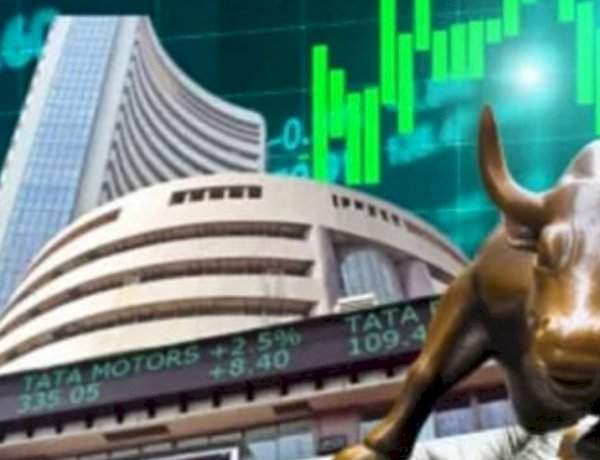भारतीय शेअर बाजारात सेन्सेक्स, निफ्टीत जोरदार तेजी