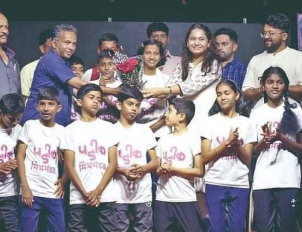 'पडीक' एकांकीकेने जिंकली रसिकांची मने!.....बालकलाकारांच्या दमदार अभिनयाने महापुरुष महाउत्सव रंगतदार