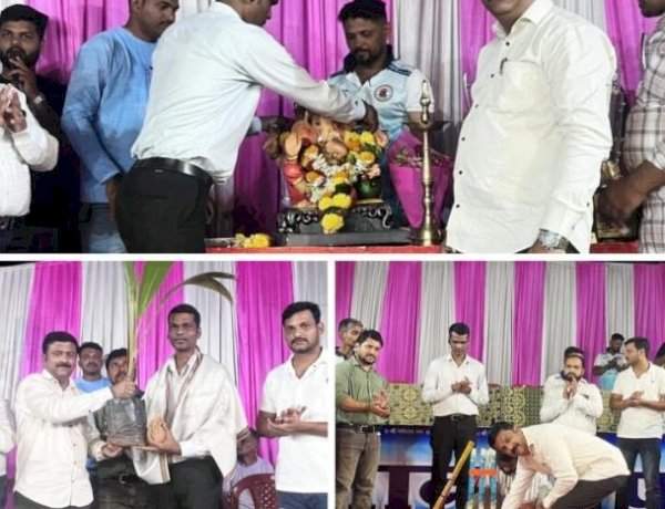 भव्य नाईट क्रिकेट स्पर्धेचा परूळे येथे जल्लोषमय शुभारंभ