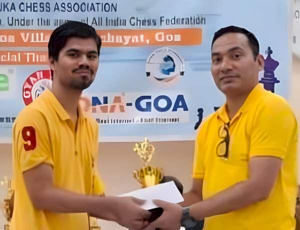 राष्ट्रीय बुद्धिबळ स्पर्धेत बाळकृष्ण पेडणेकरचे यश