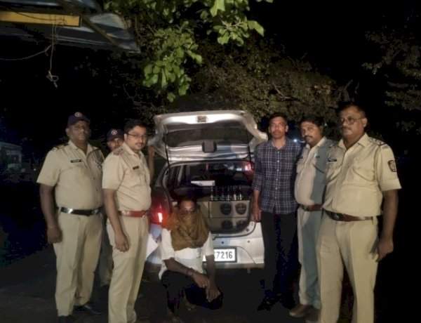 गोवा बनावटी दारूची अवैध वाहतूक करणाऱ्या एकाला अटक