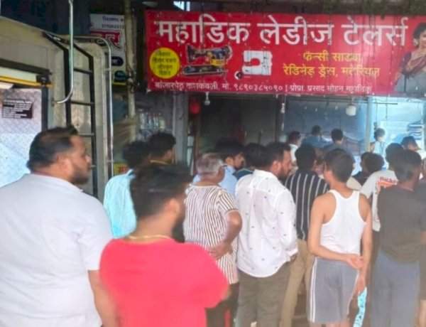 कणकवली बाजारपेठेत मध्यरात्री भीषण आग