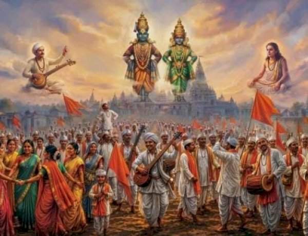 सिंधुदुर्गच्या अल्पेश घारेची आंतरराष्ट्रीय स्तरावर झेप...कल्पकतेतून साकारलेल्या 'पंढरीच्या सोहळ्या'सह 'शिवरायांचे' भव्य चित्र अमेरिकेला रवाना