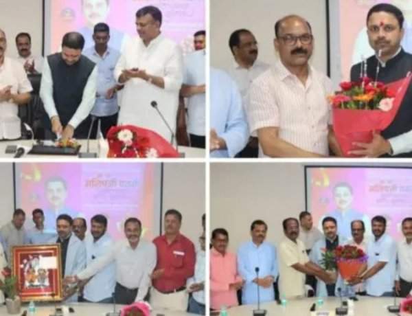 सिंधुदुर्ग जिल्हा बँक अध्यक्ष मनीष दळवी यांचा वाढदिवस उत्साहात साजरा 