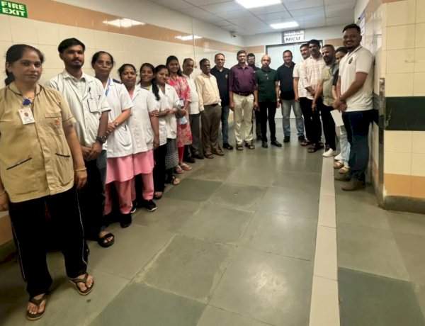 स्पंदन फाऊंडेशन व सरस्वती कोचिंग क्लासेसच्या रक्तदान शिबिराला उत्स्फूर्त प्रतिसाद.