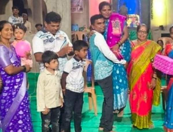 माऊली मंदिरात रंगला पैठणीचा खेळ; शेर्लेतील होम मिनिस्टर स्पर्धेत सुप्रिया वारंग अव्वल!