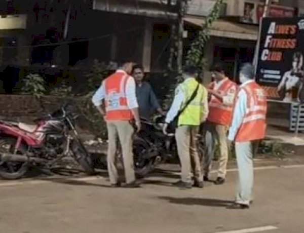 कुडाळ एमआयडीसीत वाहतूक पोलिसांची धडक कारवाई; दारू पिऊन वाहन चालवणाऱ्यांवर दंडात्मक कारवाई