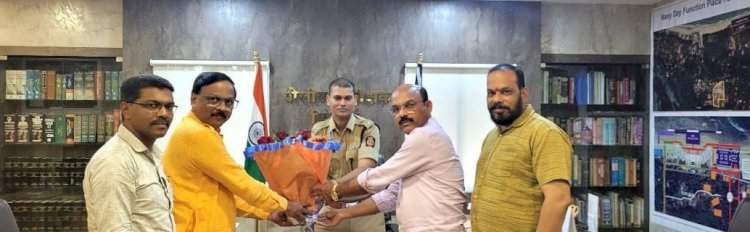 नौदल दिनाच्या यशस्वीतेसाठी सिंधुदुर्ग भाजपा पदाधिकाऱ्यांनी मानले जिल्हा प्रशासनाचे आभार.