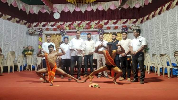 खर्डेकर महाविद्यालय आयोजित आंतरवर्गीय शरीर सौष्ठव स्पर्धेत वरिष्ठ विभागातून अथर्व पालव तर कनिष्ठ विभागातून पवन कांबळे प्रथम.