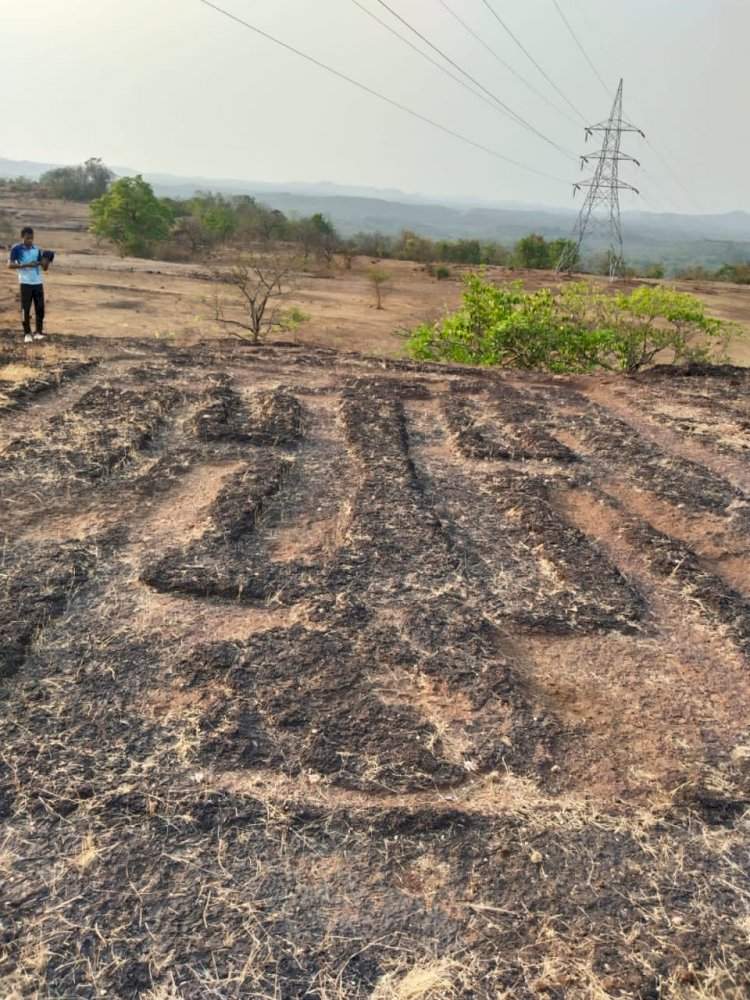 कणकवली तालुक्यातील नांदगाव आणि तोंडावली गावांच्या सीमेवर सापडली दोन कातळचित्रे.