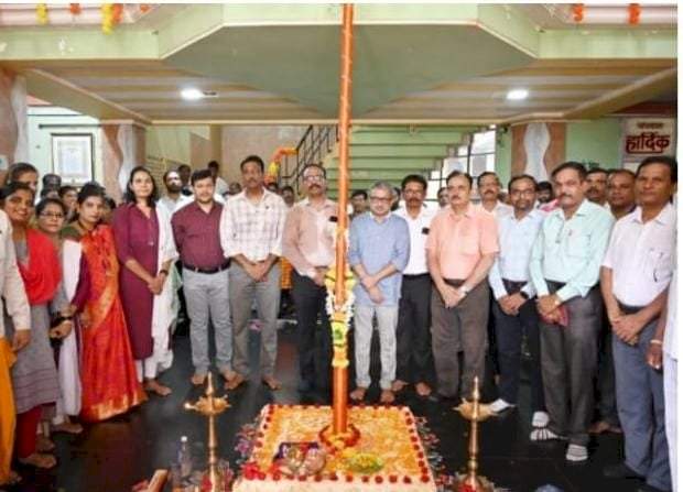 सिंधुदुर्ग जिल्हा परिषदेत शिवराज्याभिषेक दिन उत्साहात साजरा.