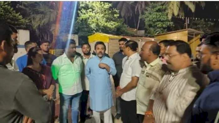 आमदार निलेश राणे यांनी मालवण शहराची केली पाहणी
