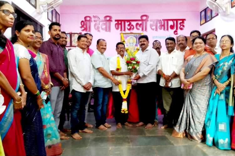 रेडी उपसरपंचपदी भाजपच्या लक्ष्मीकांत भिसे यांची बिनविरोध निवड भाजपाच्या वतीने भिसे यांचा सत्कार