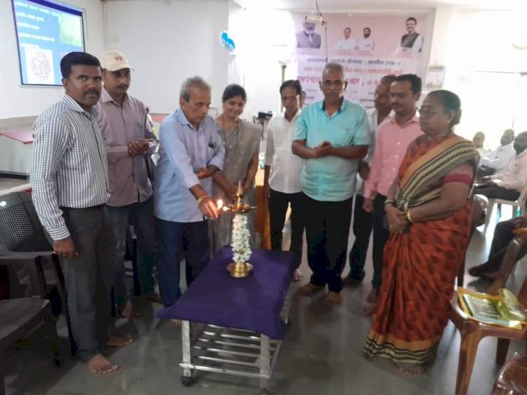 परुळे येथे शेतकरी प्रशिक्षण कार्यक्रम संपन्न