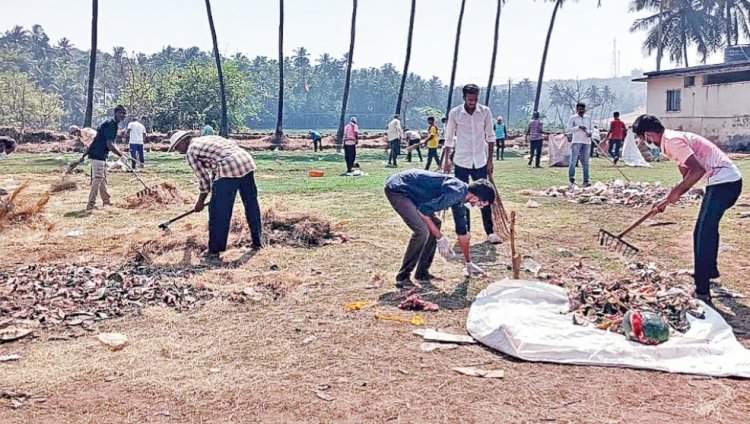 कुणकेश्वर मंदिर परिसरातून १५,३३० किलो कचरा जमा
