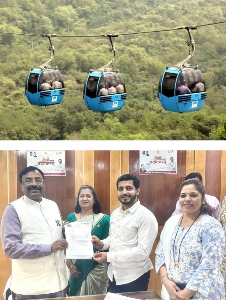 सुवर्णदुर्ग रोपवेला महायुती सरकारचा हिरवा कंदील, मिहीर महाजन यांनी मानले आभार