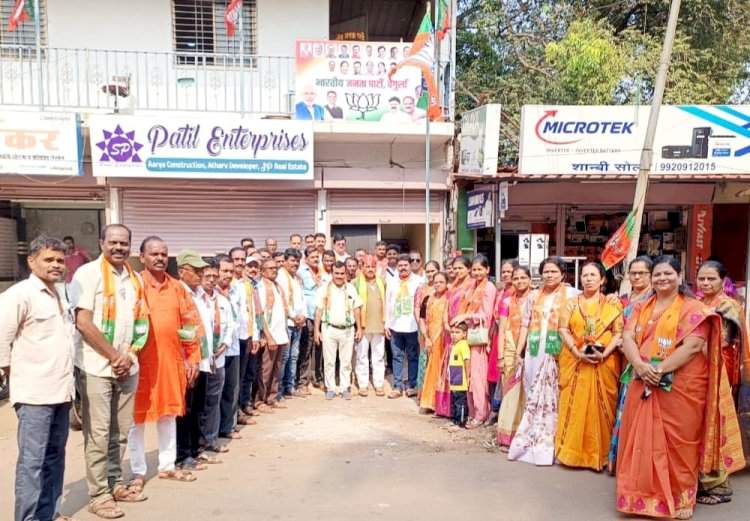 भाजपचा ४५ वा स्थापनादिन वेंगुर्ले तालुक्यात उत्साह आणि जल्लोषात साजरा