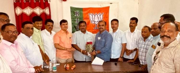 भाजपा पडेल मंडल अध्यक्षपदी महेश उर्फ बंड्या नारकर यांची फेरनिवड