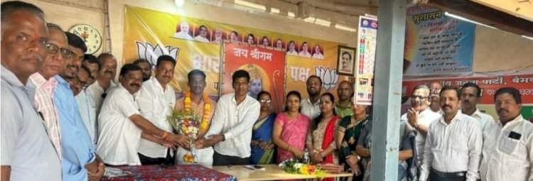 वैभववाडी भाजपा मंडल अध्यक्षपदी सुधीर नकाशे यांची निवड