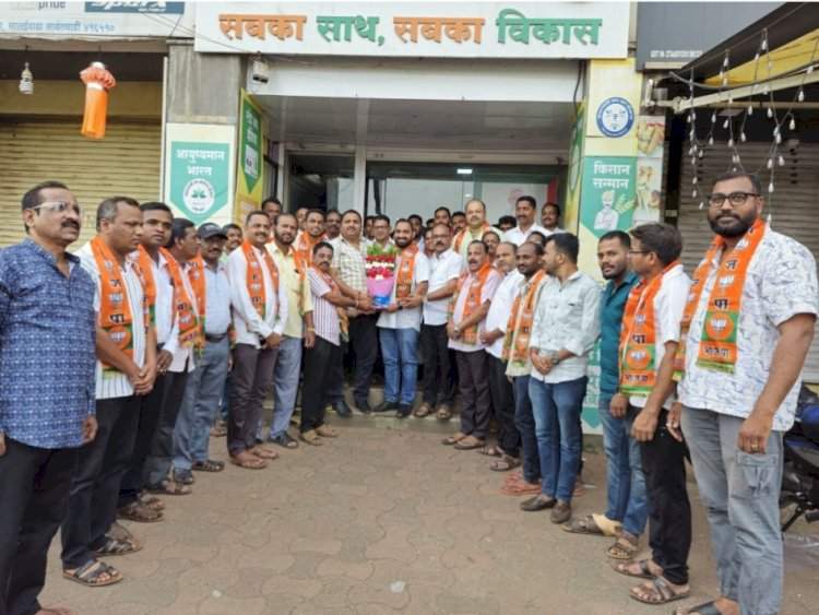 भाजपा आंबोली मंडल अध्यक्षपदी संतोष राऊळ