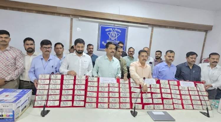 भिवंडीत बनावट नोटा बनवणाऱ्या कारखान्यावर कारवाई