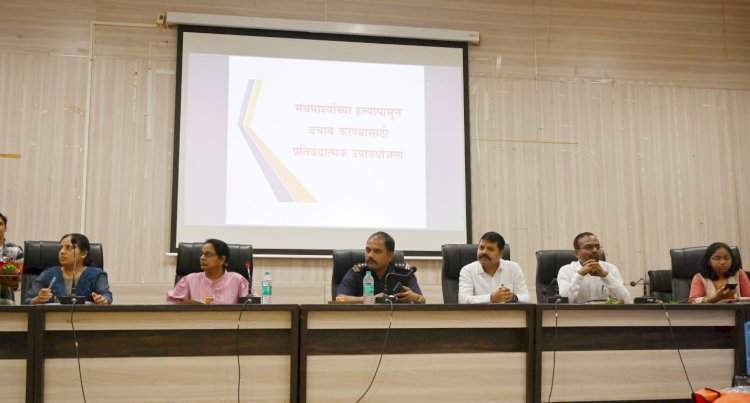 सिंधुदुर्गनगरी येथे 'डिझास्टर मॅनेजमेंट किट' वापराबाबतचे प्रशिक्षण संपन्न